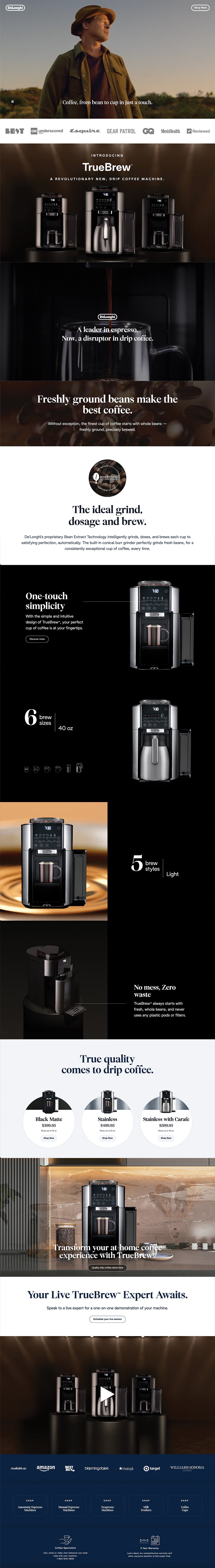 Delonghi TrueBrew